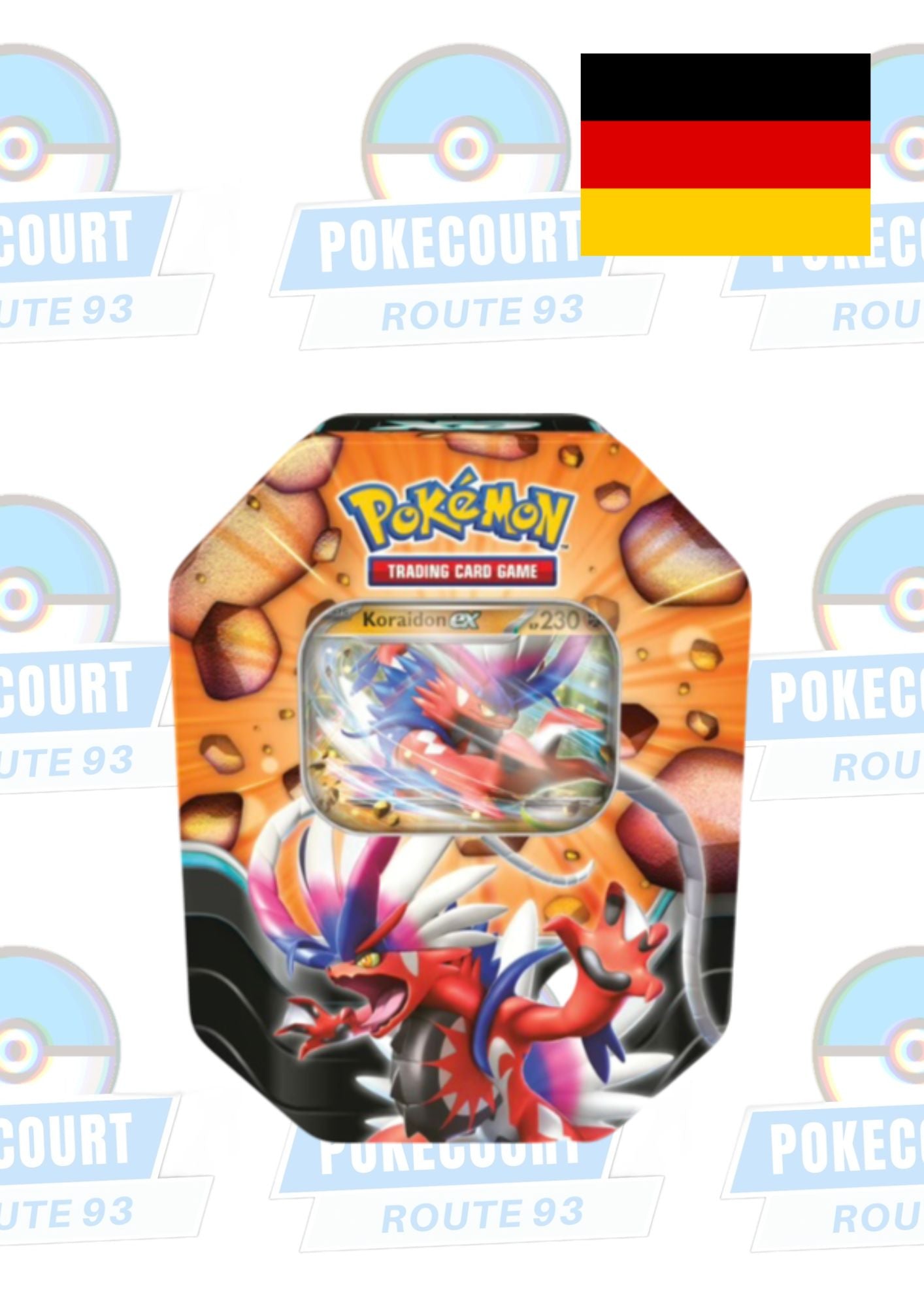 Pokémon Tin Box Sommer 2025 Schlagkräftige Legenden (DEU)