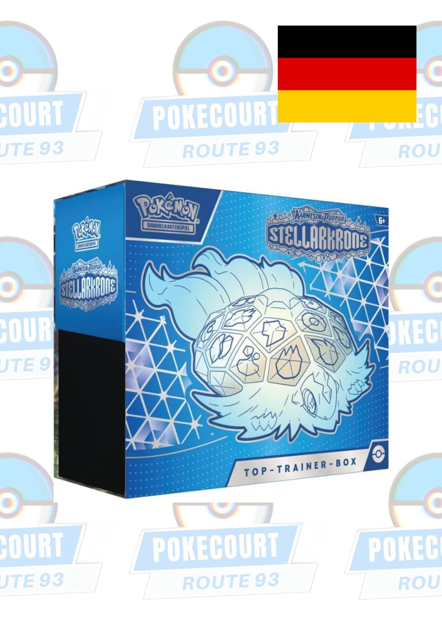 Stellarkrone Top Trainer Box -Karmesin & Purpur (DEU)