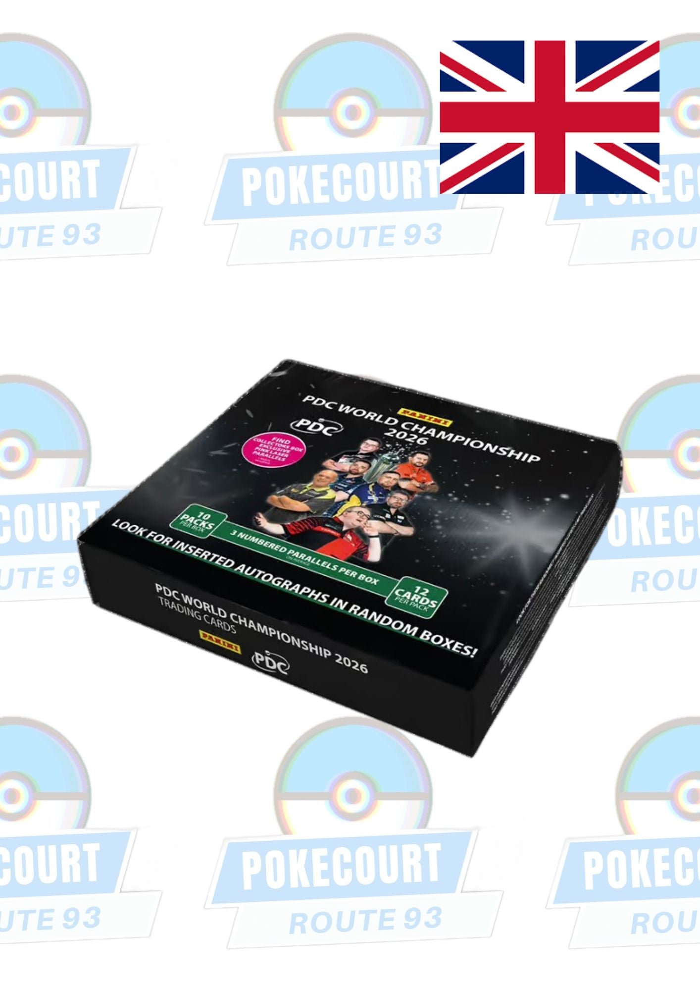 2026 Panini PDC World Championship of Darts - Collectors Box - Einzelbooster