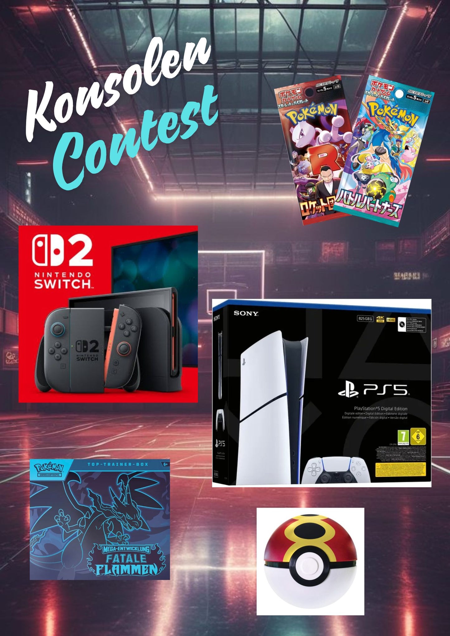 Konsolen Contest um PS5 und Switch2
