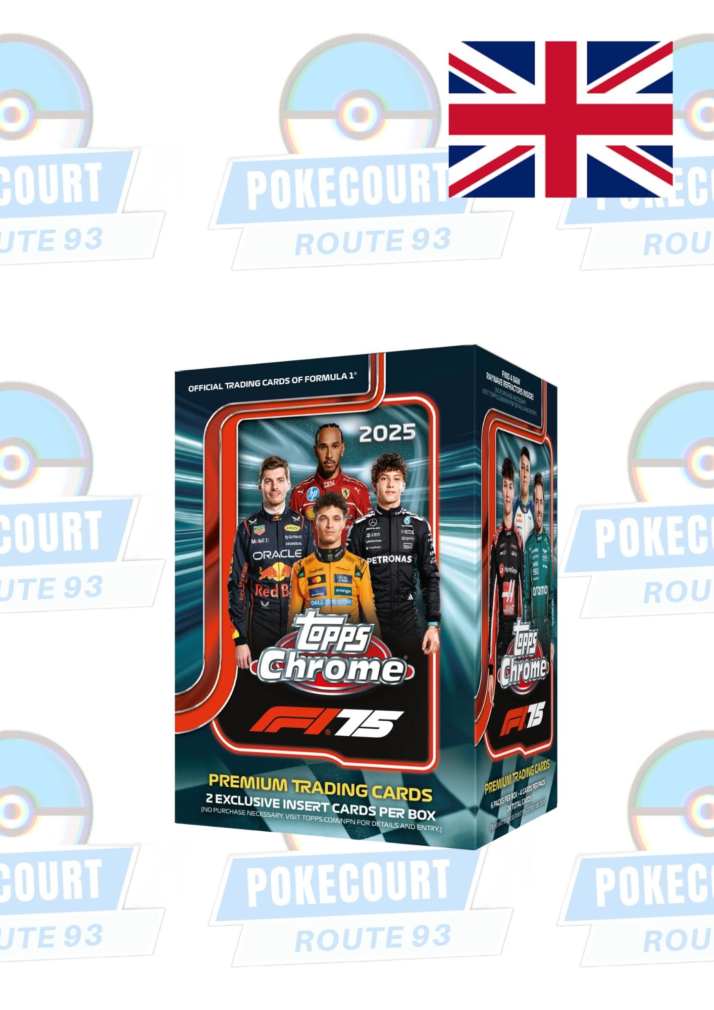 Topps Chrome Formula 1 2025 Value Box (ENG)