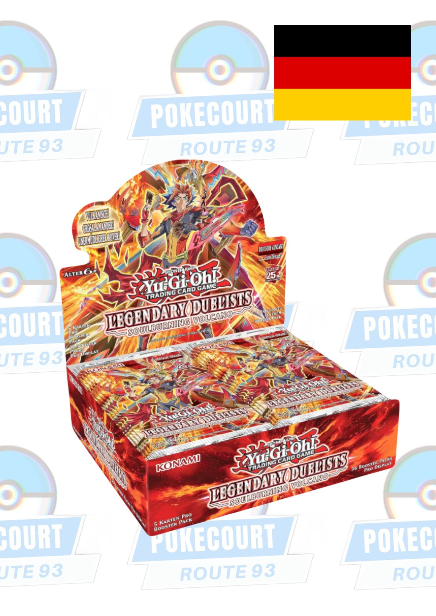 Yu-Gi-Oh! Legendary Duelists Soulburning Volcano (DEU)- Display