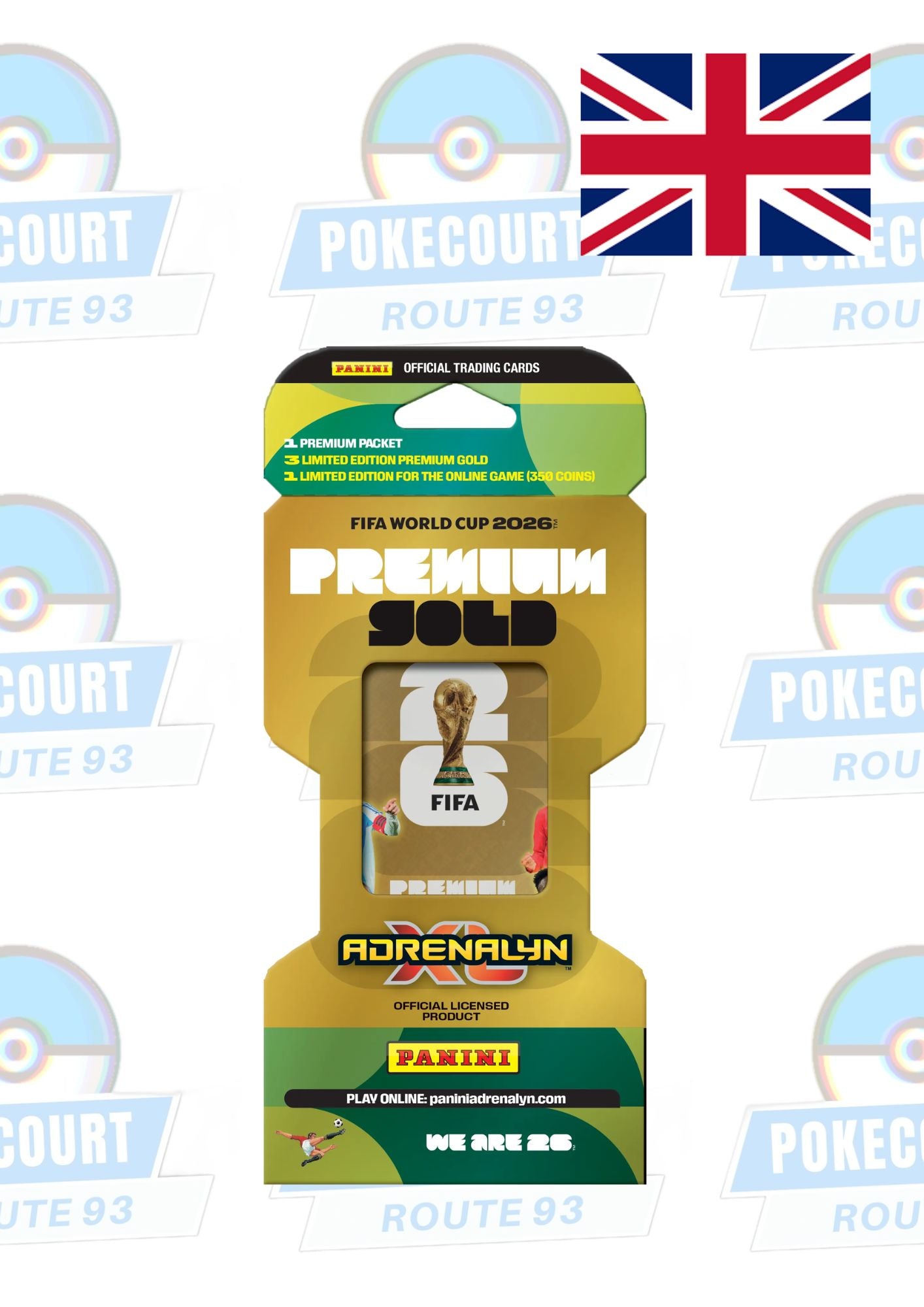 FIFA World Cup 2026 Adrenalyn XL - Premium Gold Pack