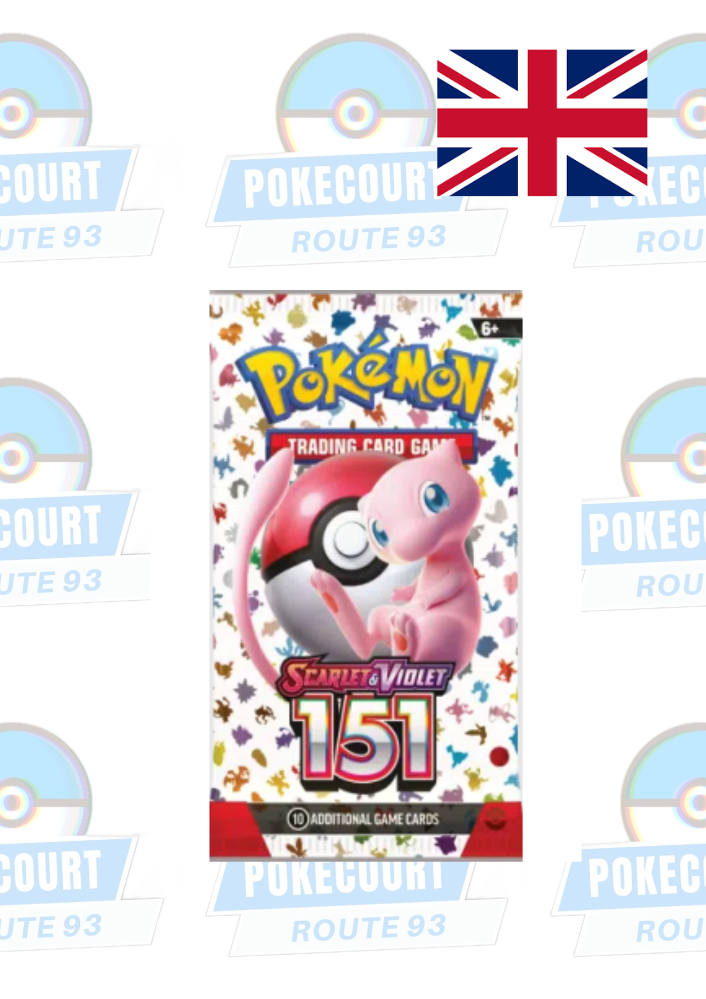 151 Scarlet & Violet - Einzelbooster (ENG)
