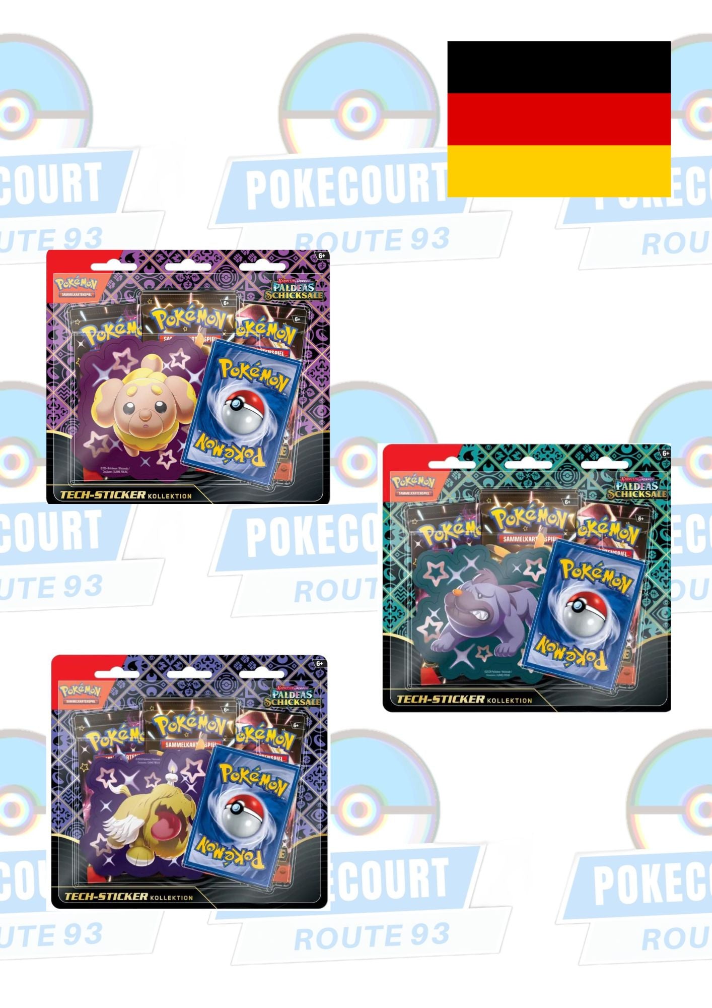 Paldeas Schicksale Tech Sticker (DEU)