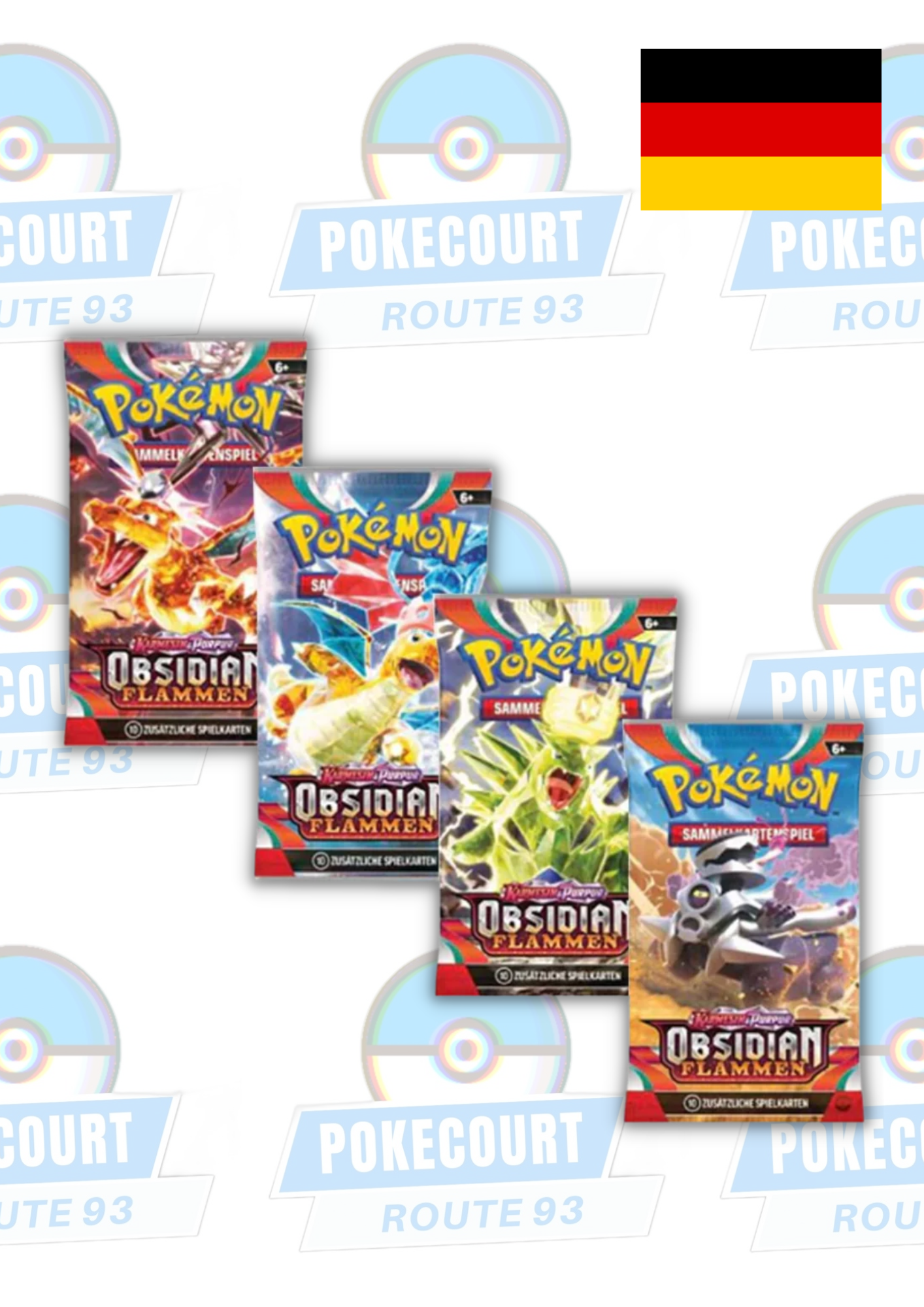 Obsidian Flammen (DEU) - Einzelbooster