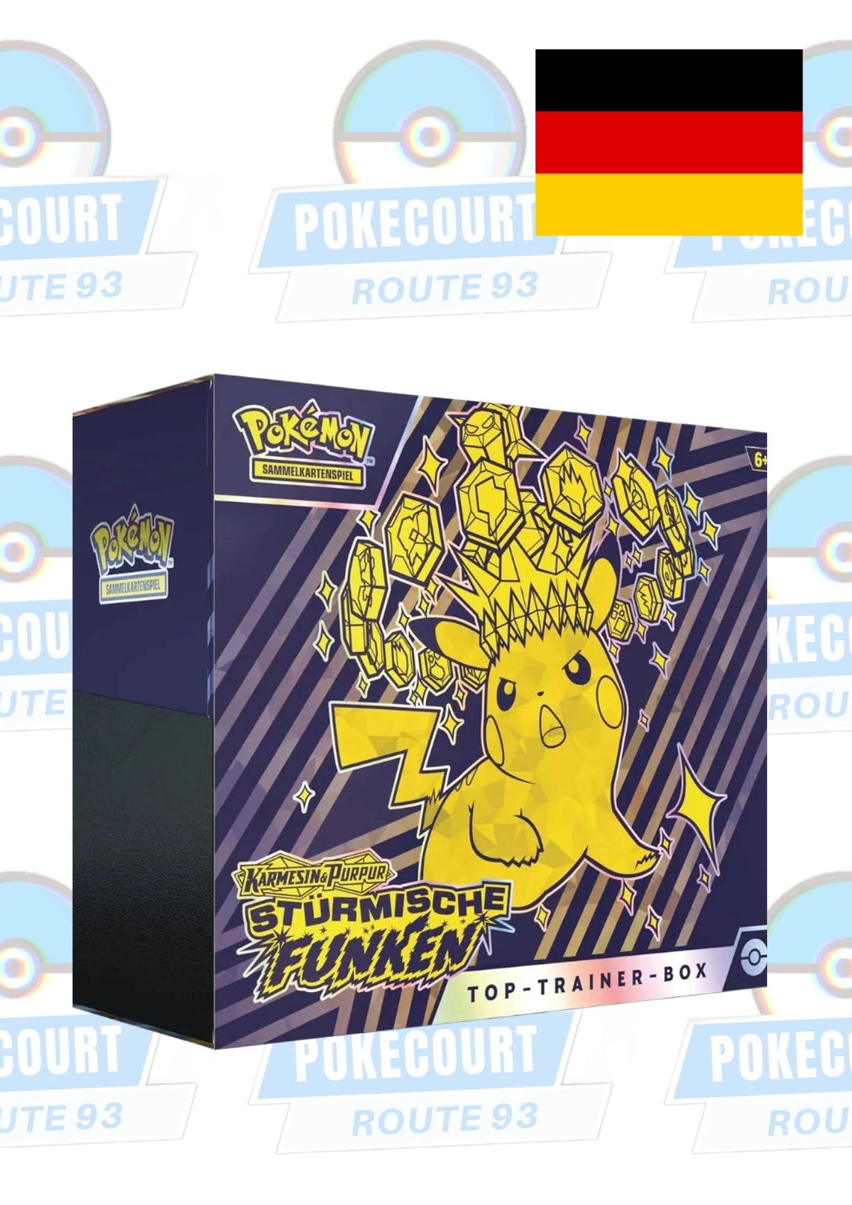Stürmische Funken Top Trainer Box -Scarlet & Violet (DEU)