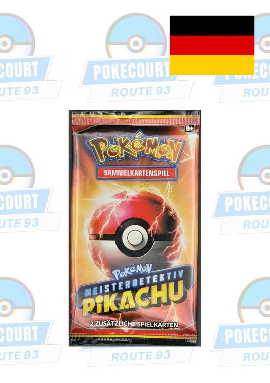 Meisterdetektiv Pikachu (DEU) - Einzelbooster (2 Card)