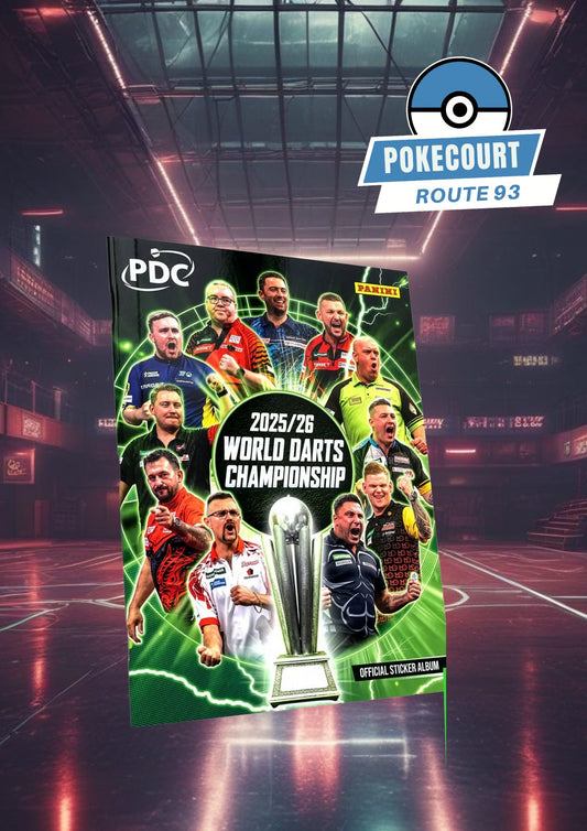 PDC World Darts Championship 2025/2026 Soft Cover Sticker Album