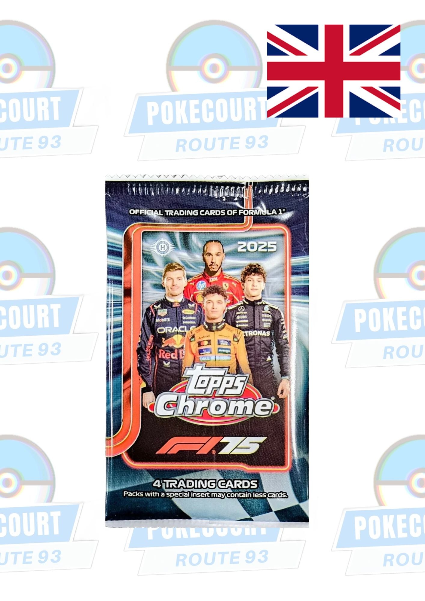 Topps Chrome Formula 1 2025 Hobby Box (ENG)- Einzelbooster