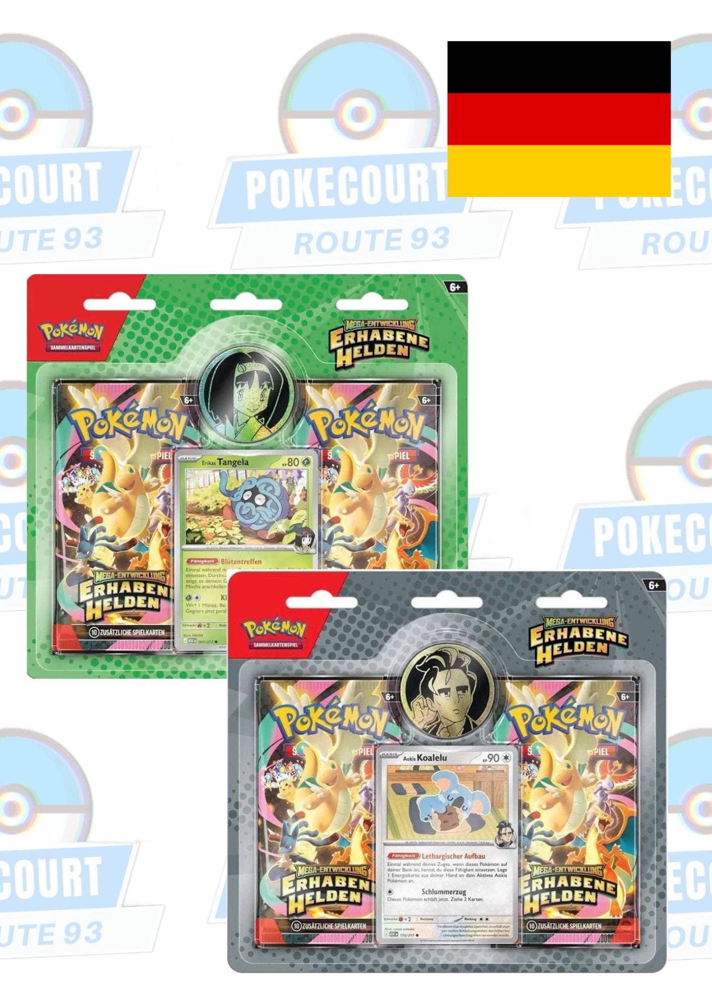 2- Pack Blister Erhabene Helden (DEU)