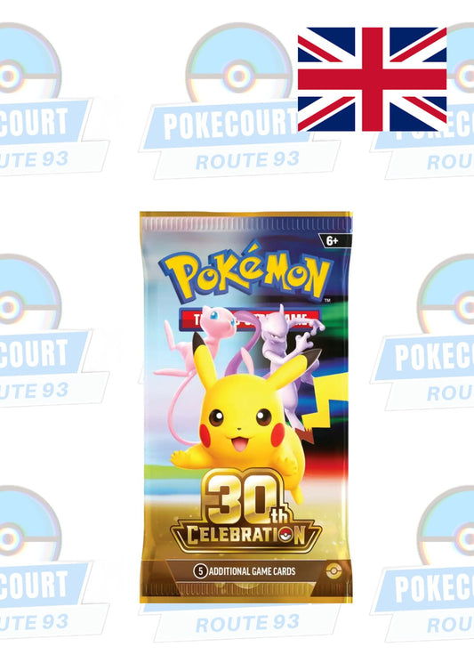 Pokémon 30th Celebration Jahre (ENG) - Einzelbooster