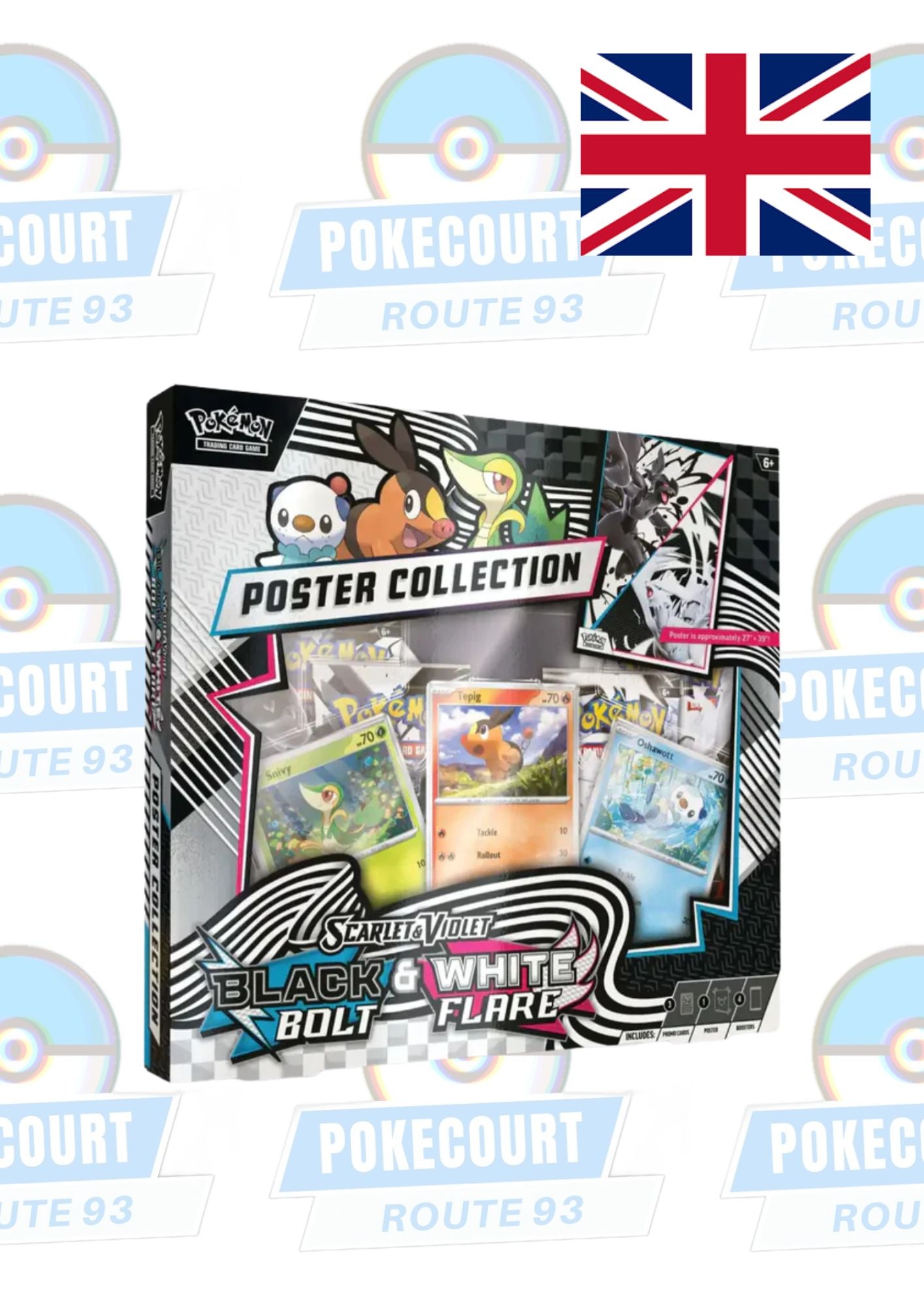 Poster Collection Black Bolt & White Flare (ENG)