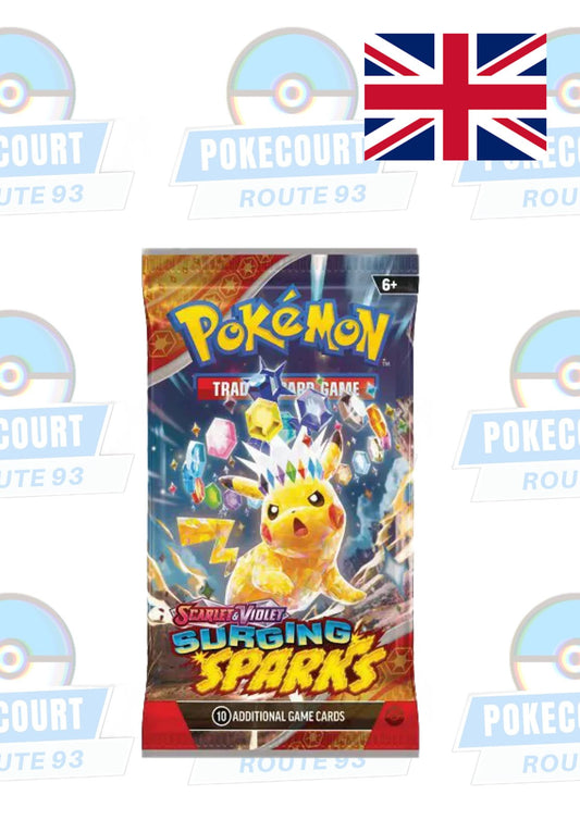 Surging Sparks Karmesin & Purpur (ENG) - Einzelbooster