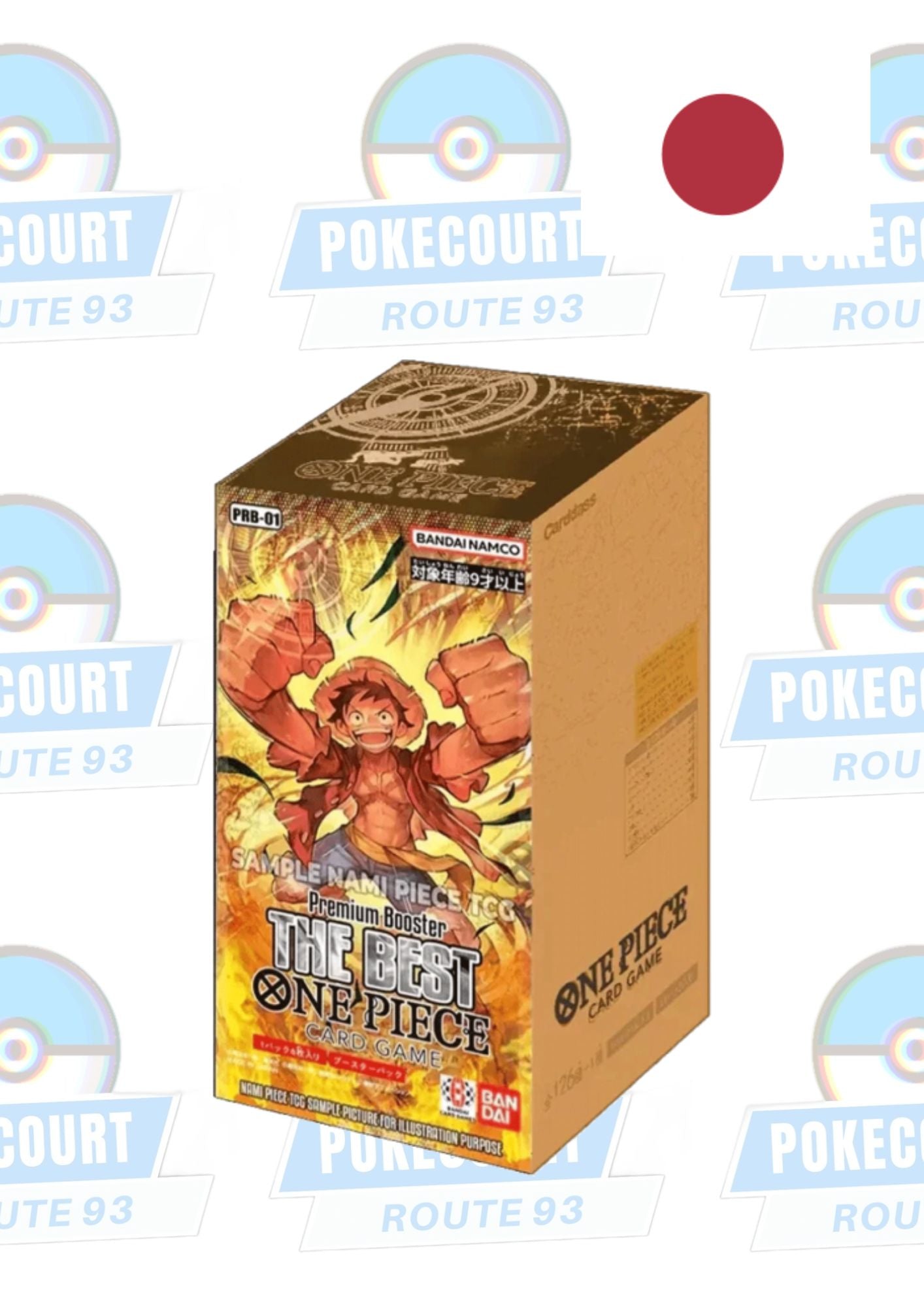 One Piece PRB01 - The Best Premium Booster (JPN) Display