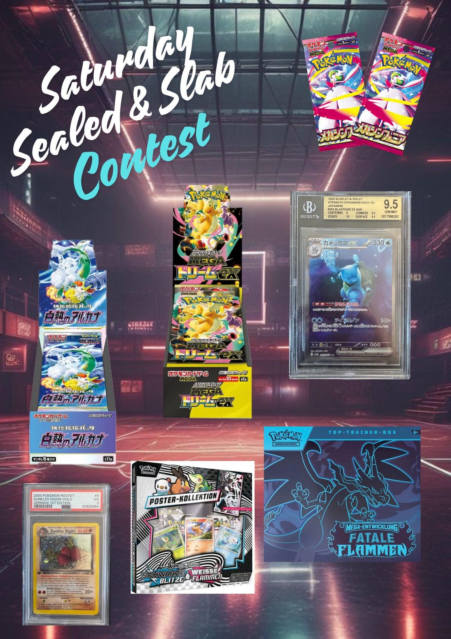 Saturday Sealed & Slab Contest