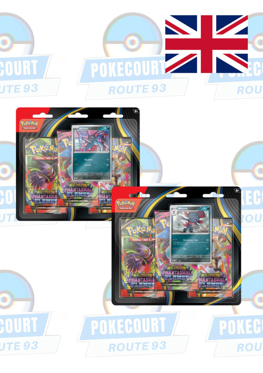 3 Pack Blister Phantasmal Flames (ENG)