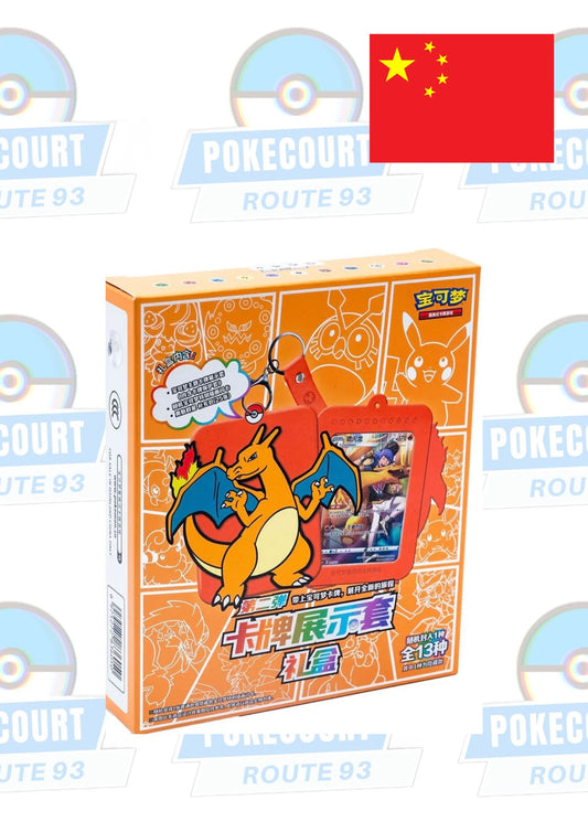 Pokémon Kartenhalter Box- Charizard & Pikachu (CHN)