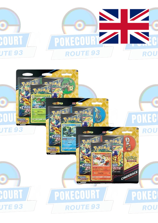 Crown Zenith Pin Collection 3-Pack Blister (ENG)