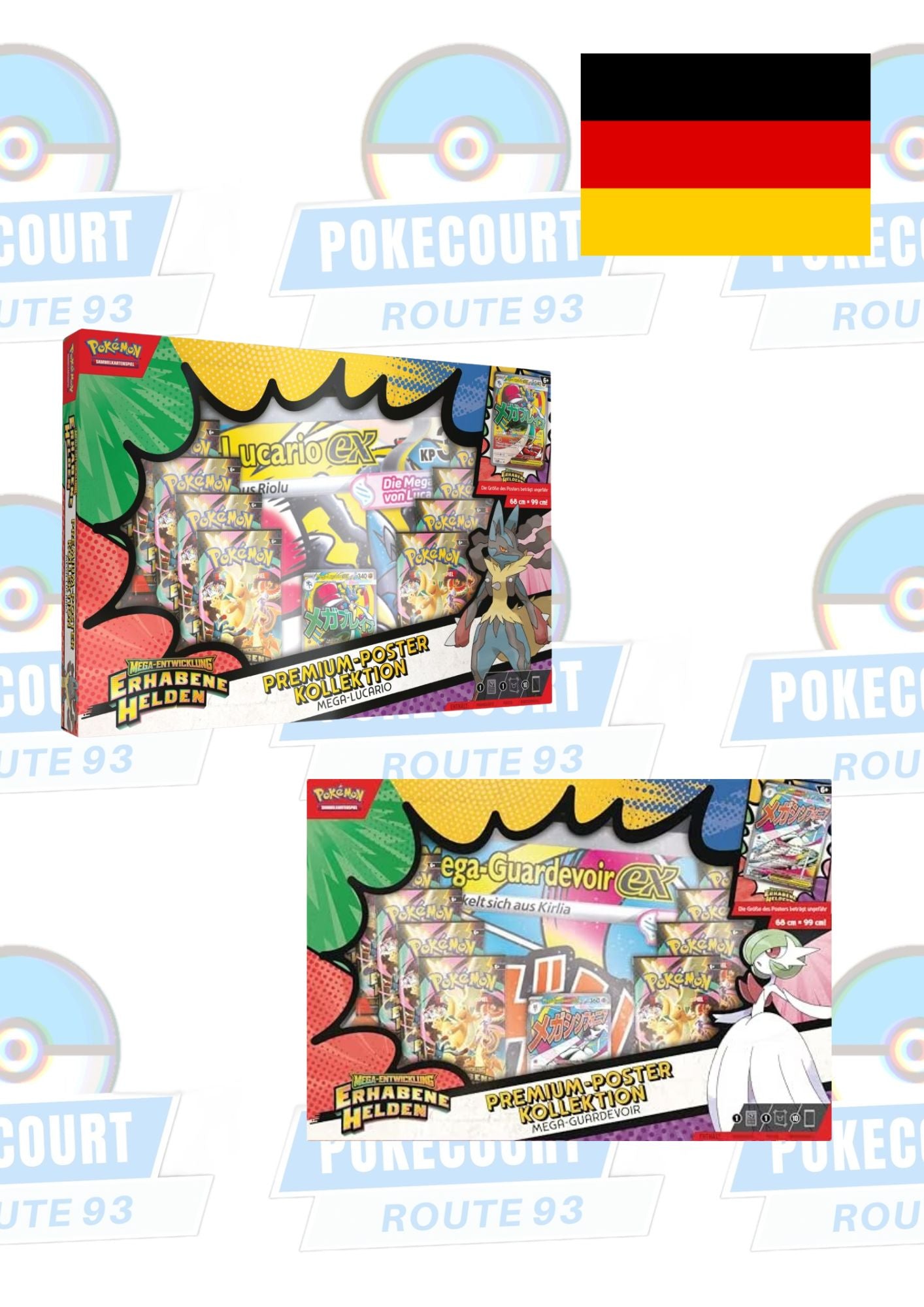 Erhabene Helden Premium-Poster Kollektion (DEU) - 1 Box pro Person!