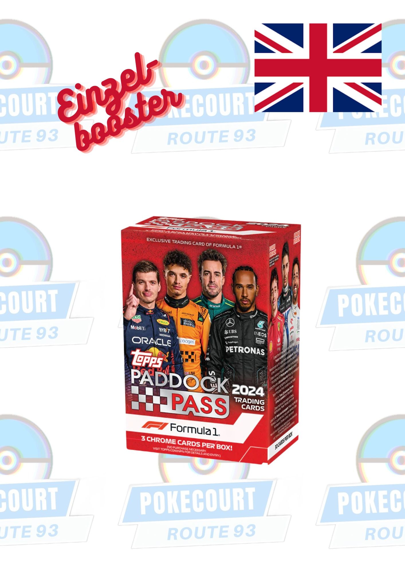 2024 Topps Formula 1 Paddock Pass Value Blaster Box - Einzelbooster