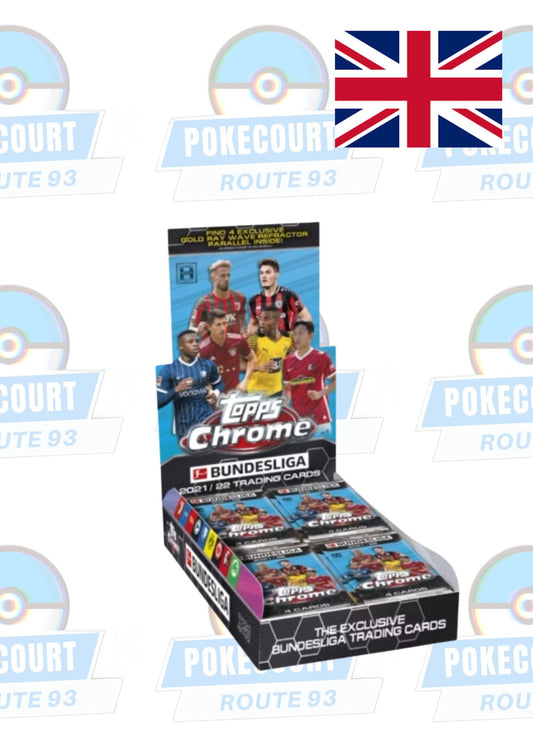 2021-22 Topps Chrome Bundesliga LITE Hobby Box - Einzelbooster