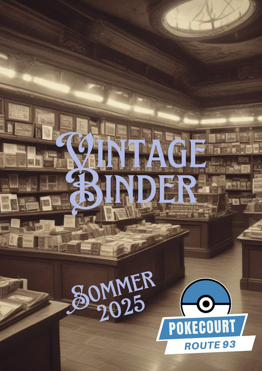 Pokecourt Vintage Binder Sommer 2025