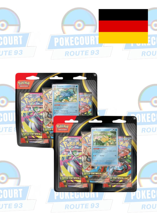 3 Pack Blister Mega Entwicklung (DEU)