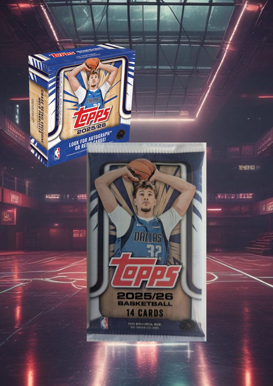 Topps NBA 2025/2026 Basketball (ENG) - Einzelbooster
