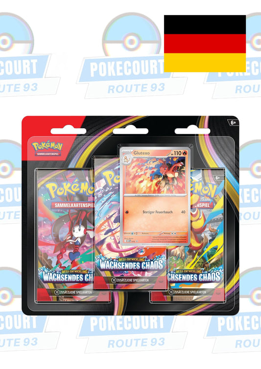 3 Pack Blister Wachsendes Chaos (DEU)