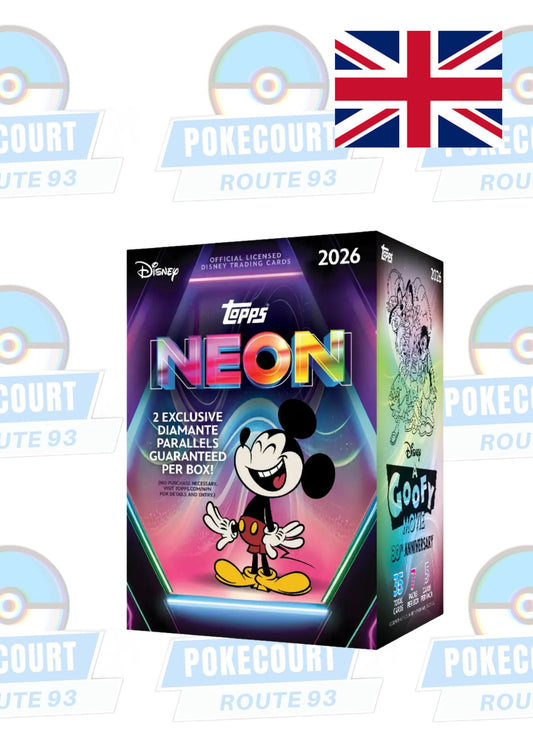 2026 Topps Neon Disney Value Blaster Box