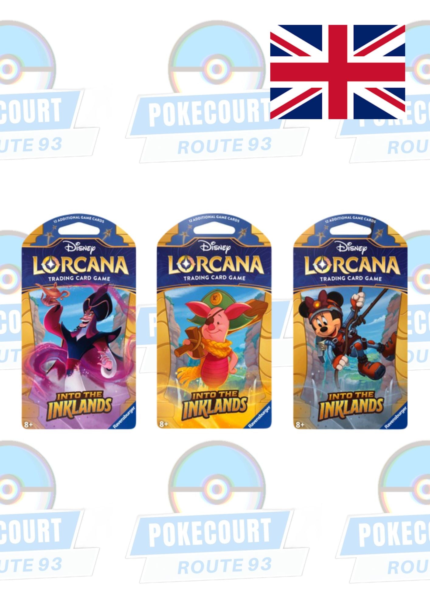 Disney Lorcana Into the Inklands (ENG) Sleeved Booster