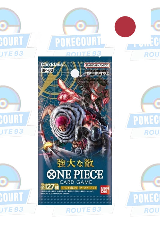One Piece OP03- Mighty Enemies (JPN) Booster