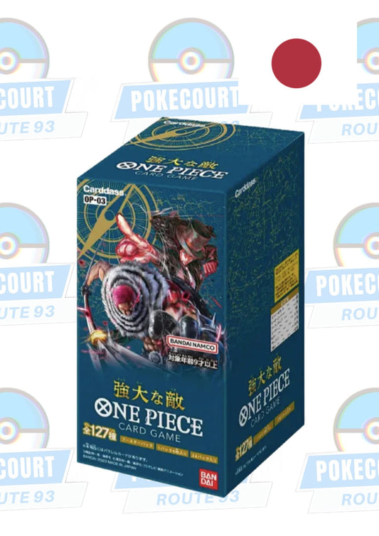 One Piece OP03- Mighty Enemies (JPN) Display