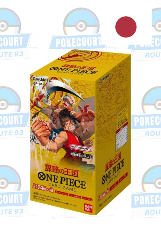 One Piece OP04- Kingdom of Intrigue (JPN) Display