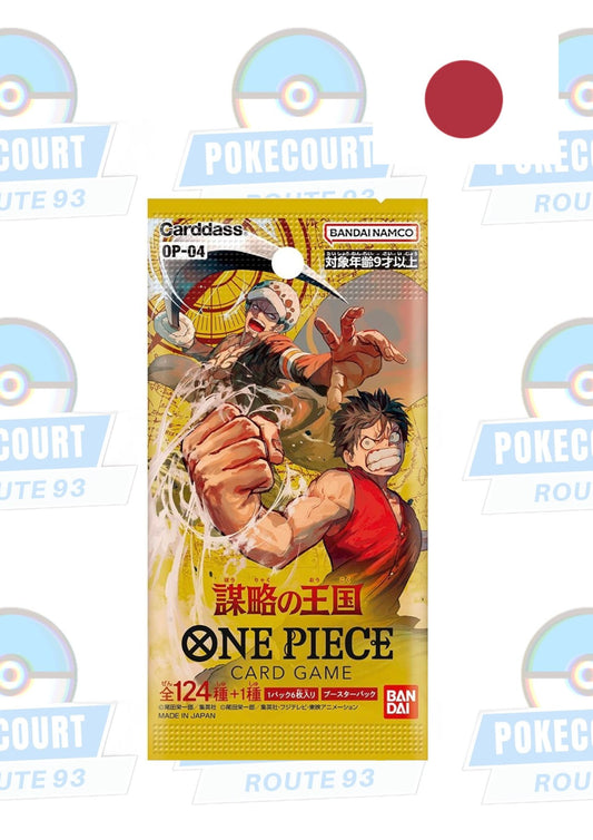 One Piece OP04- Kingdom of Intrigue (JPN) Booster